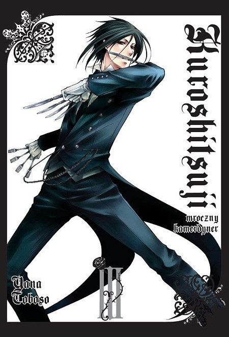 Okładka mangi (Waneko) Kuroshitsuji - tom 3