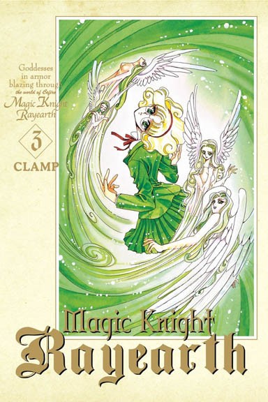 Magic Knight Rayearth - Tom 3 — okładka mangi