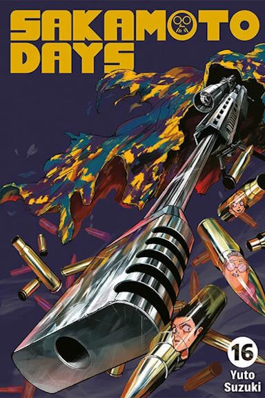 Sakamoto Days - tom 16 — okładka mangi
