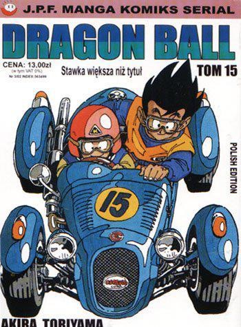 Okładka mangi Manga - Dragon Ball tom 15