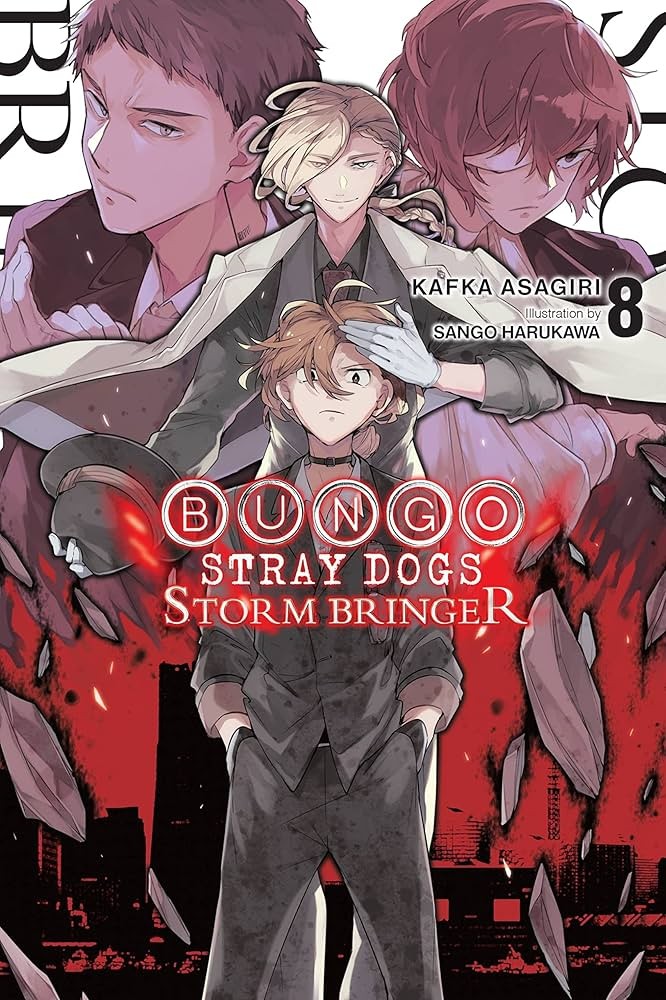 Okładka mangi (Yen Press) Bungo Stray Dogs LN - tom 5 (eng.)