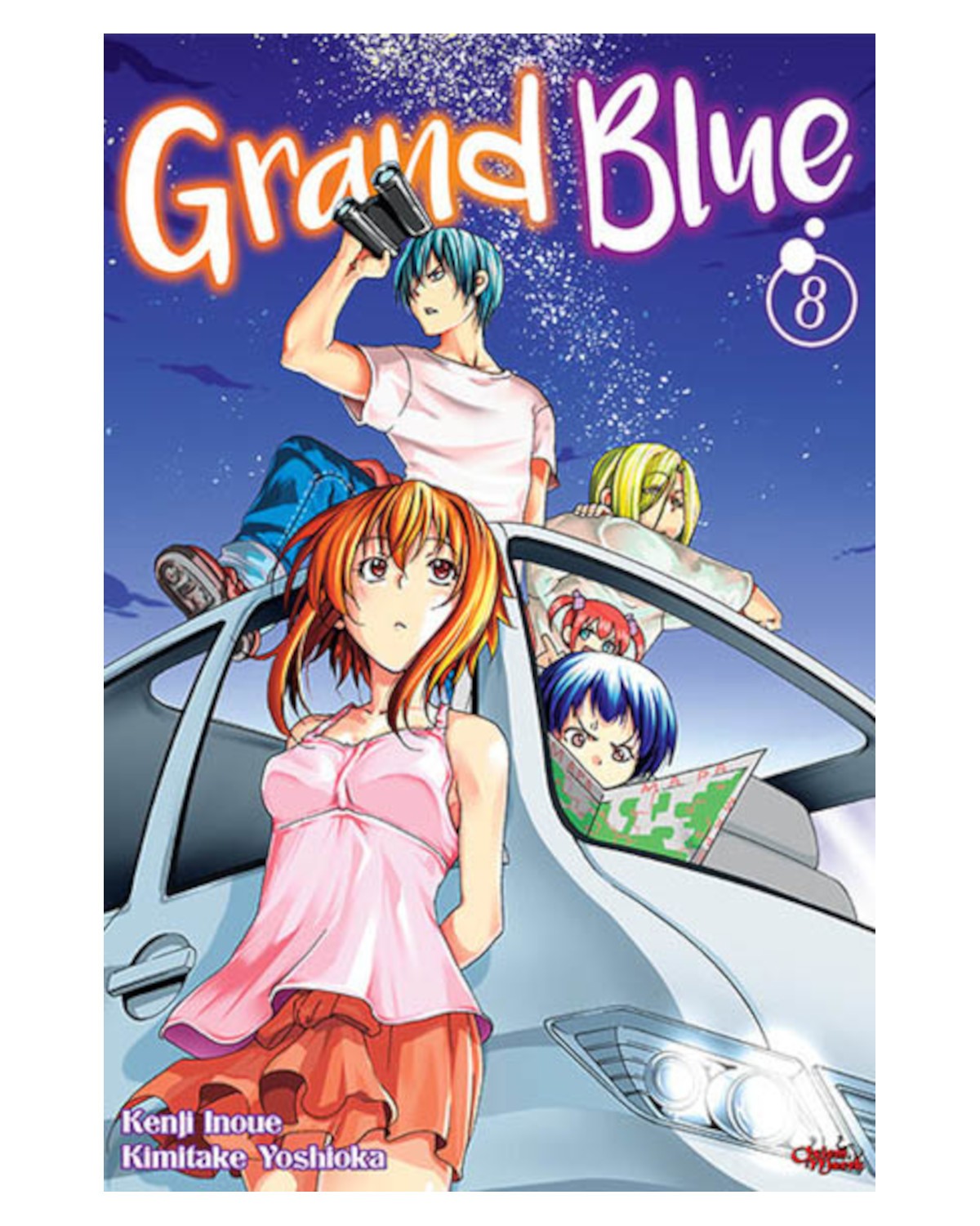 Manga Grand Blue - tom 8 — okładka mangi