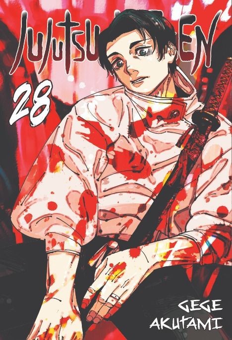 Jujutsu Kaisen - tom 28 — okładka mangi