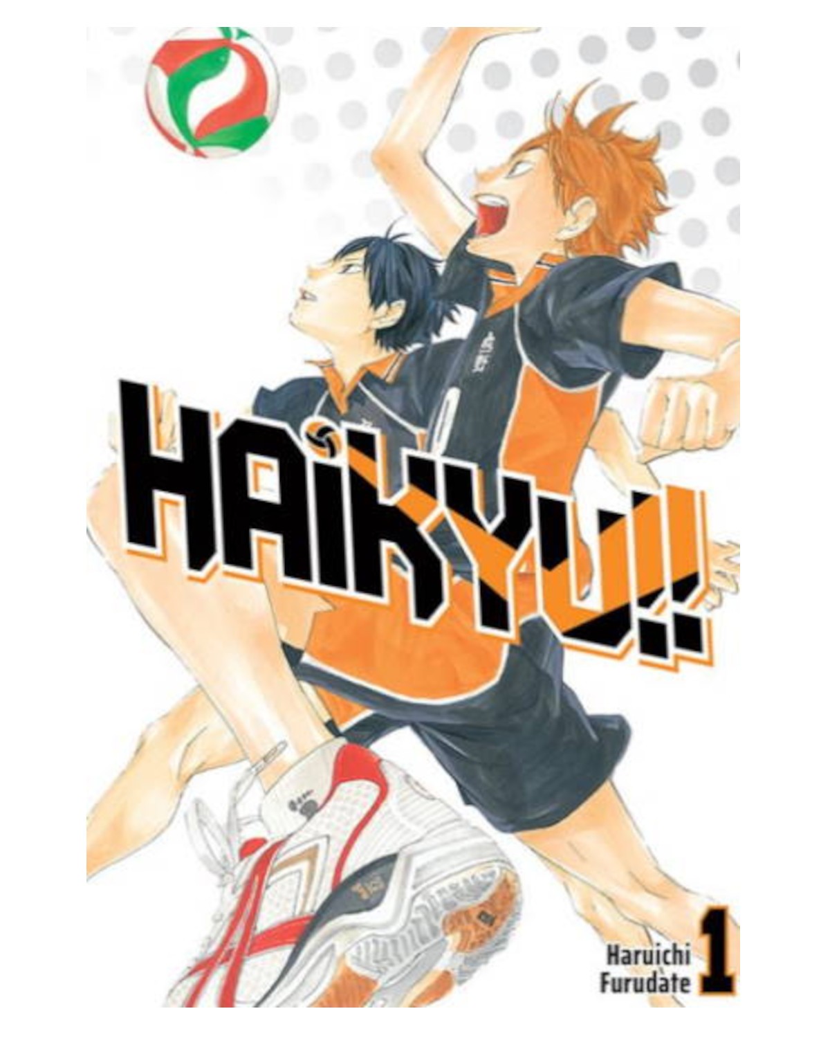 Haikyu!! - tom 1 — okładka mangi