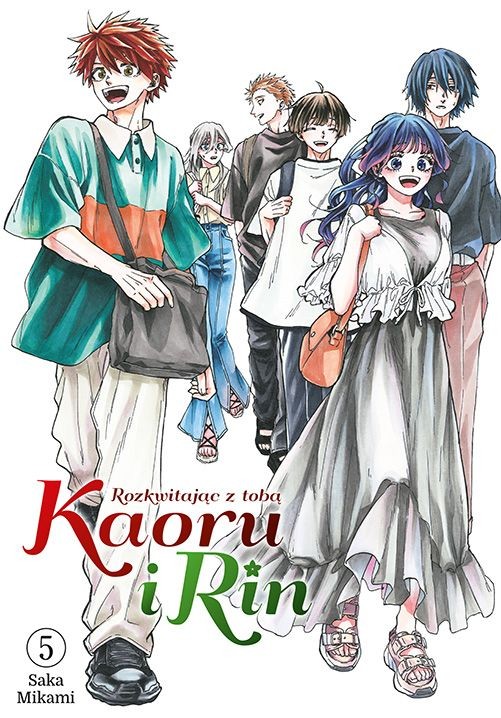 Kaoru i Rin. Rozkwitając z tobą - tom 5 — okładka mangi