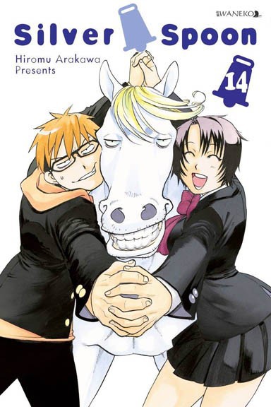 Okładka mangi Silver Spoon - tom 14