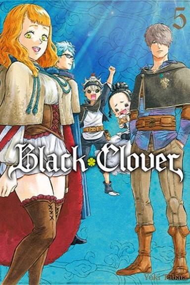 Black Clover - tom 5 — okładka mangi