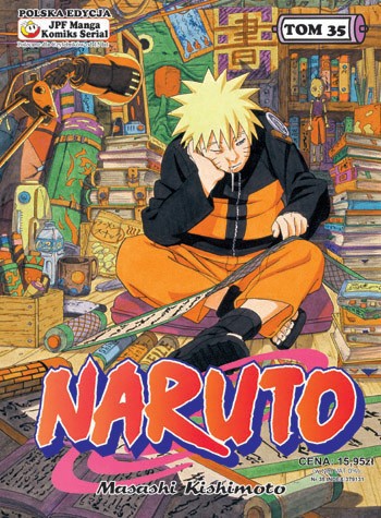 Okładka mangi Manga Naruto tom 35