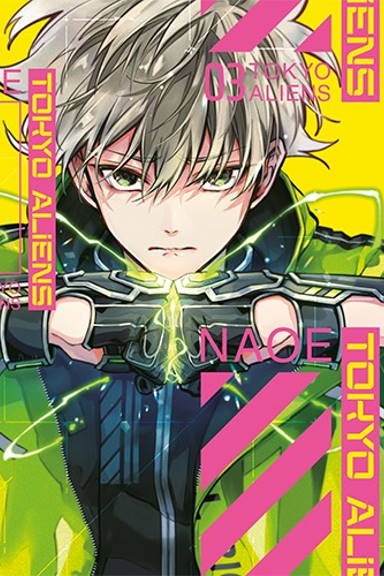 Tokyo Aliens - tom 3 — okładka mangi