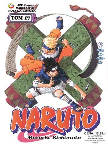 Okładka mangi Manga Naruto tom 17