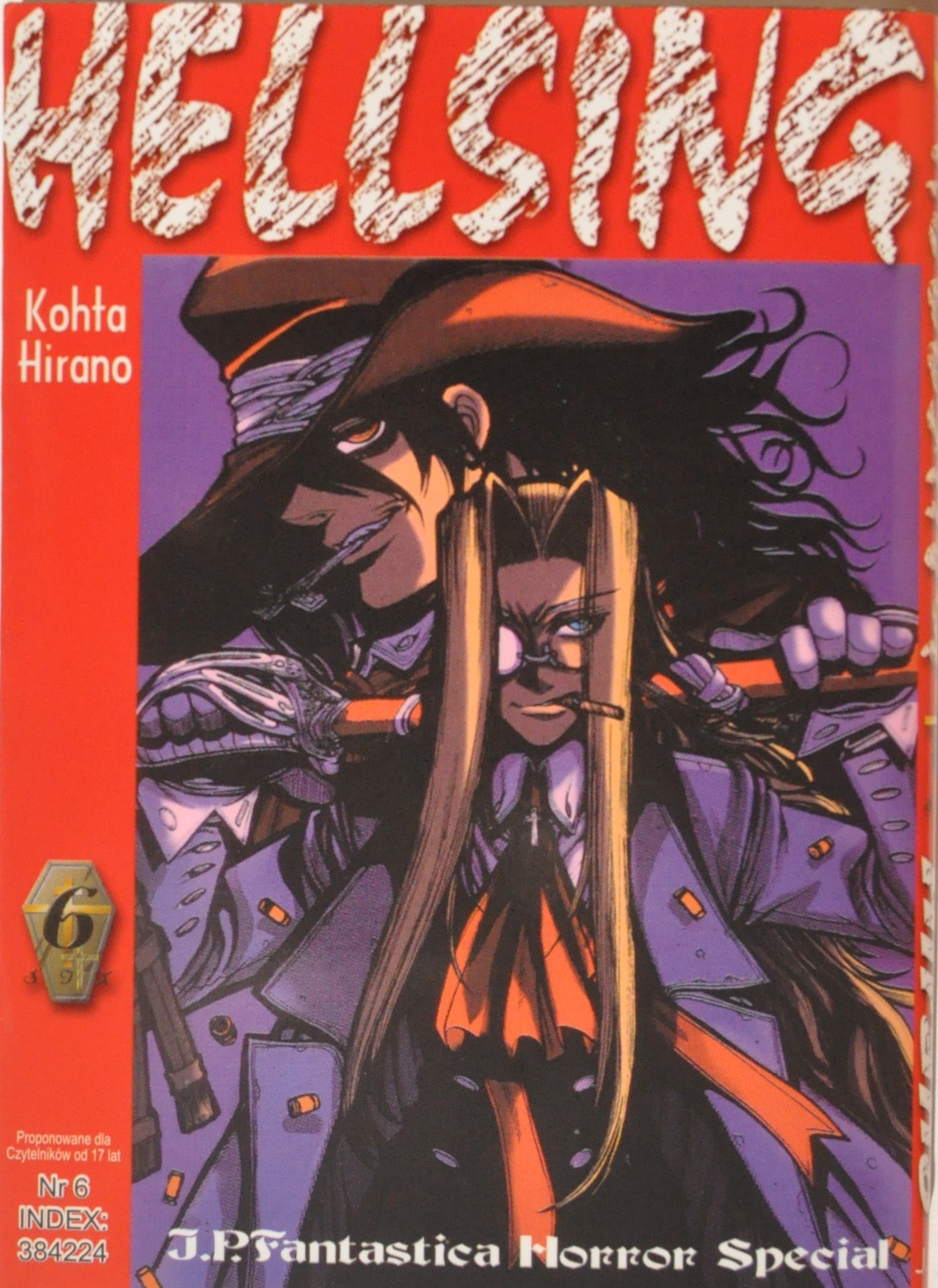 Okładka mangi (JPF) Hellsing - tom 6