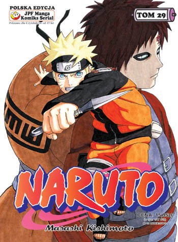 Okładka mangi Manga Naruto tom 29