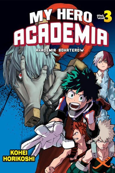 Okładka mangi Manga - Boku no Hero Academia tom 3