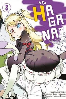 HAGANAI - Nie mam wielu przyjaciół - tom 3 — okładka mangi