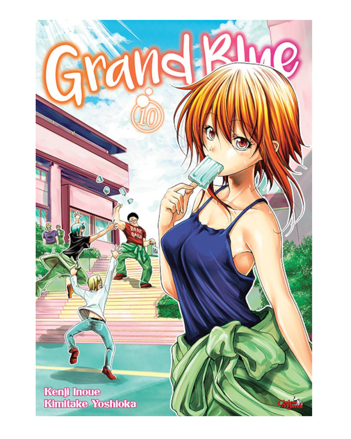 Grand Blue - tom 10 — okładka mangi