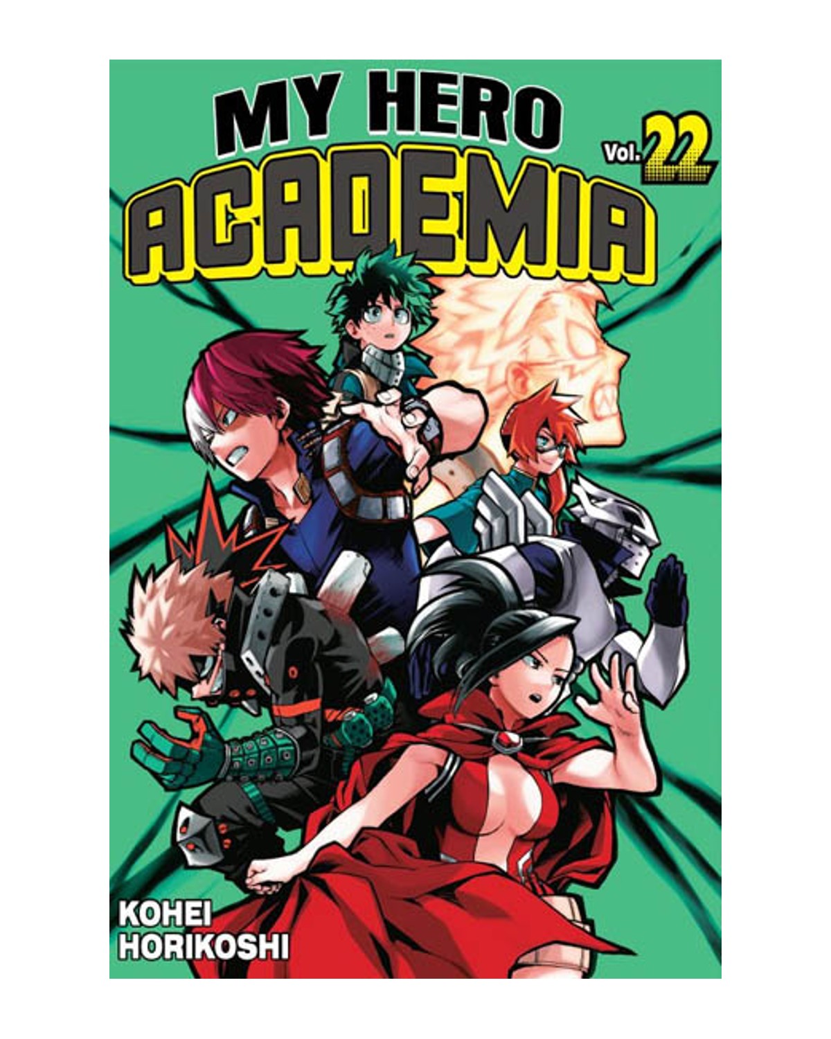 Okładka mangi (Planeta Komiksów) Manga - Boku no Hero Academia tom 22