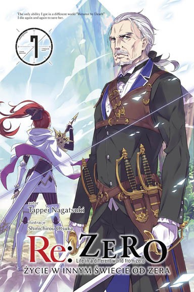 Okładka mangi (Kotori) Light Novel'a - Re:Zero kara Hajimeru Isekai Seikatsu - tom 7