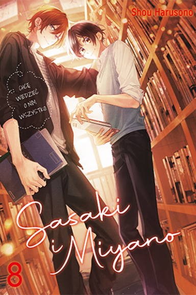 Sasaki i Miyano - tom 8 — okładka mangi