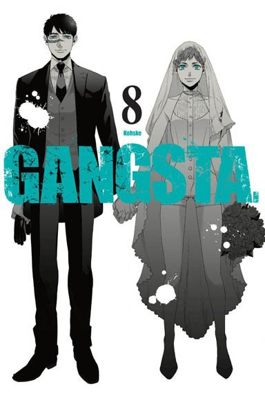 Gangsta manga tom 8 — okładka mangi