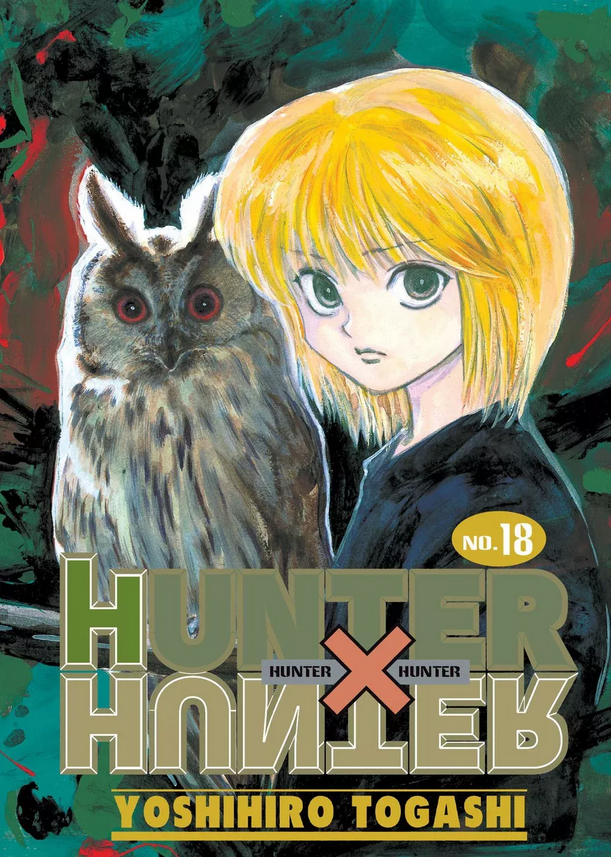 Hunter x Hunter - tom 18 — okładka mangi