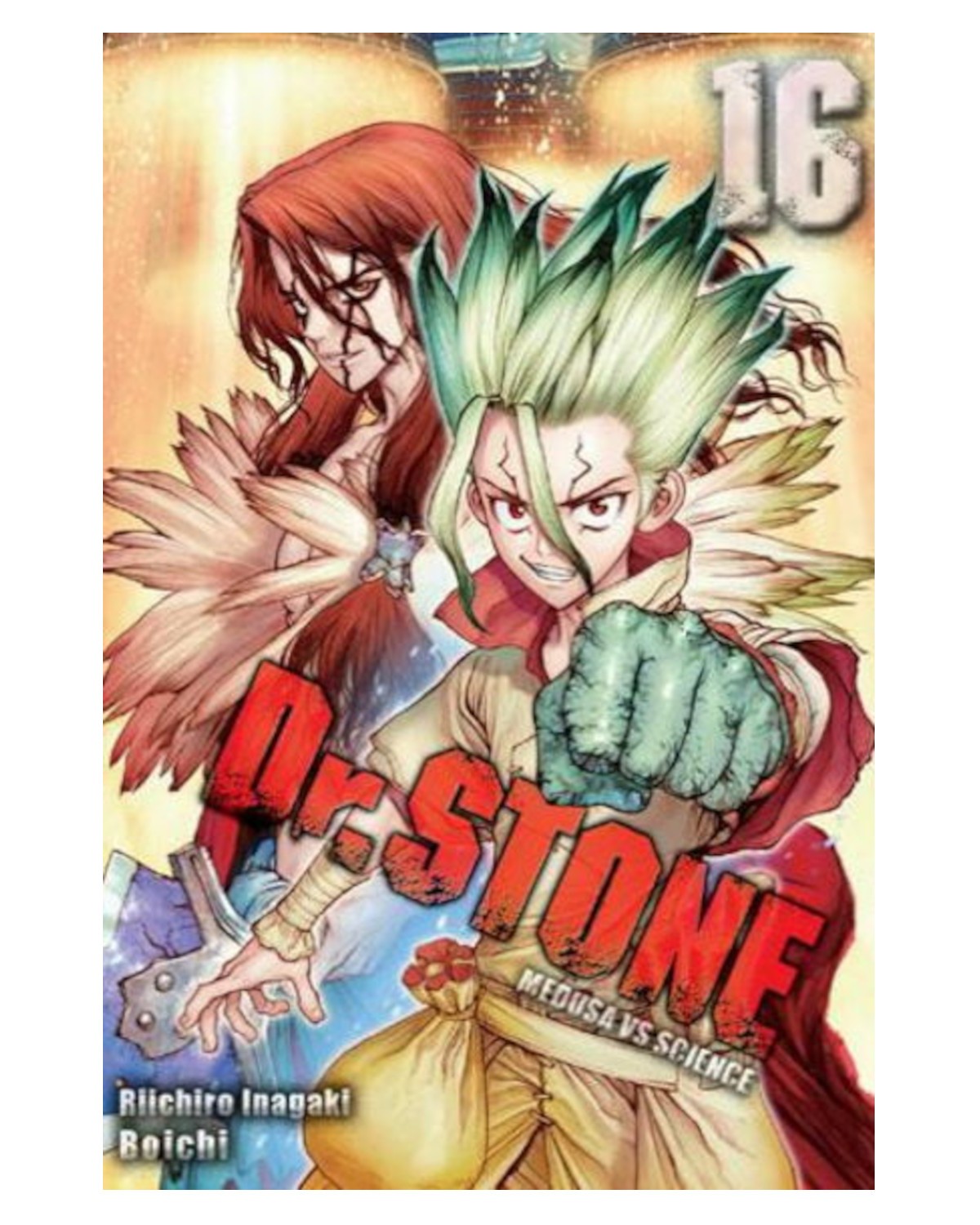 Dr. Stone - tom 16 — okładka mangi