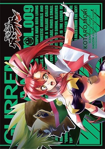 Przebijający niebo Gurren Lagann — Manga Przebijający niebiosa Gurren Lagann - tom 9 — okładka mangi
