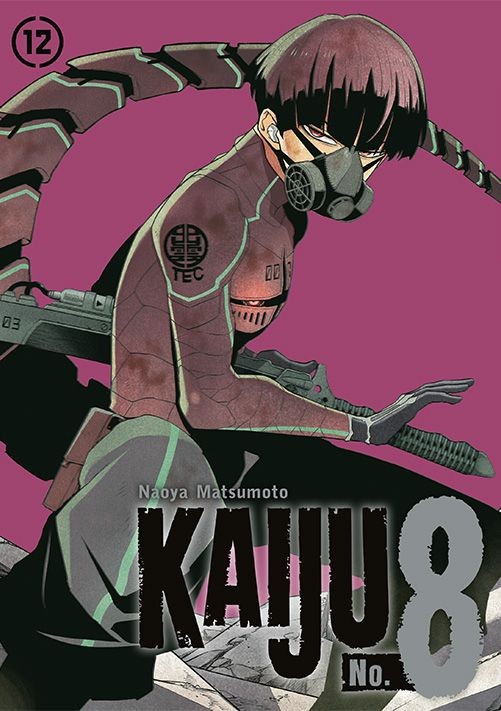 Okładka: Kaiju no.8 - tom 12
