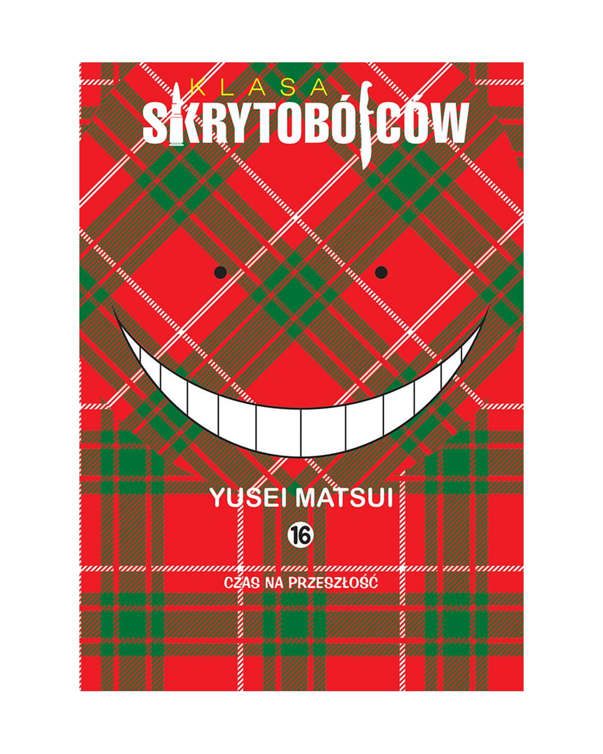 Ansatsu Kyoushitsu tom 16 — okładka mangi