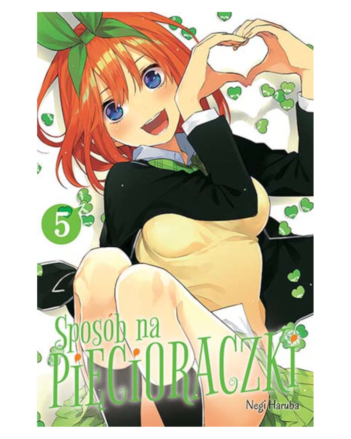 Sposób na pięcioraczki - tom 5 — okładka mangi