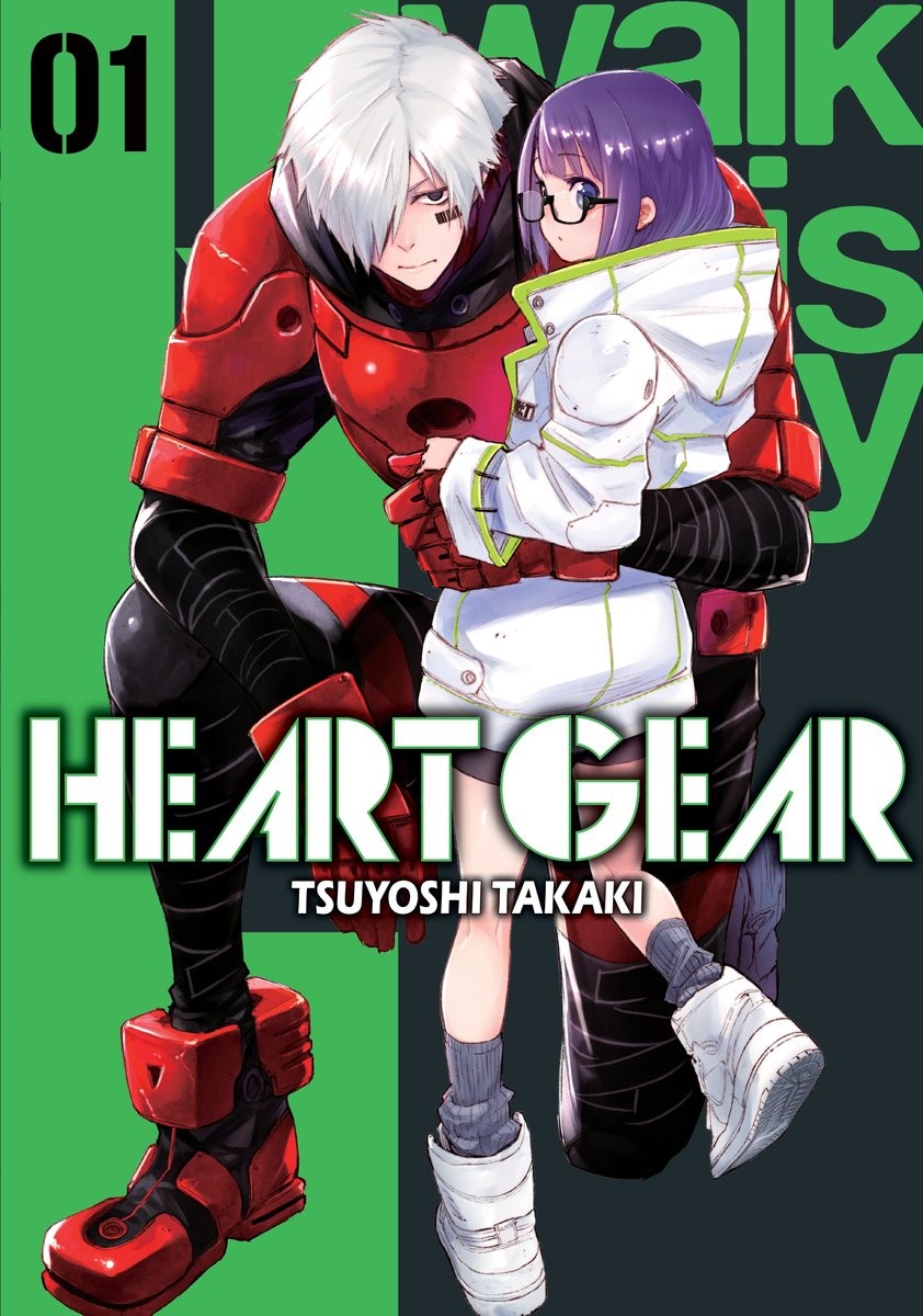 Heart Gear - tom 1 — okładka mangi
