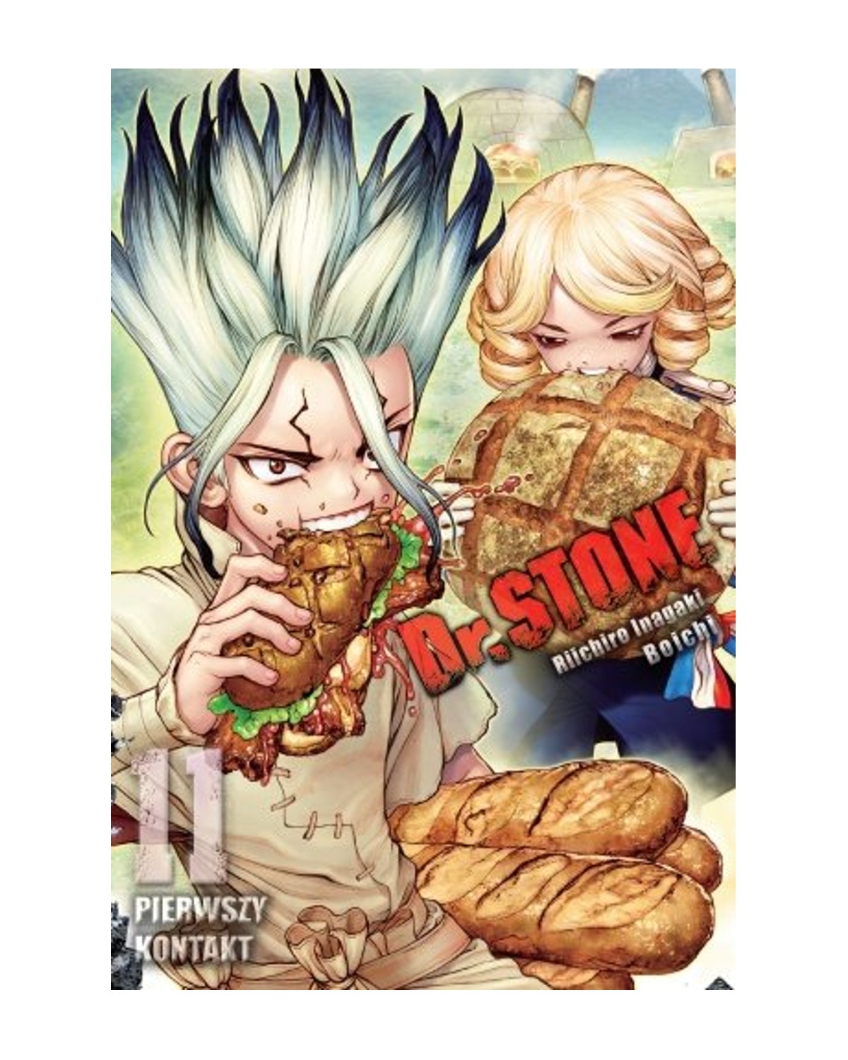 Dr. Stone - Tom 11 — okładka mangi