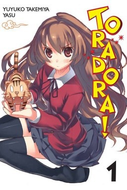 Okładka mangi Toradora! - LN tom 1