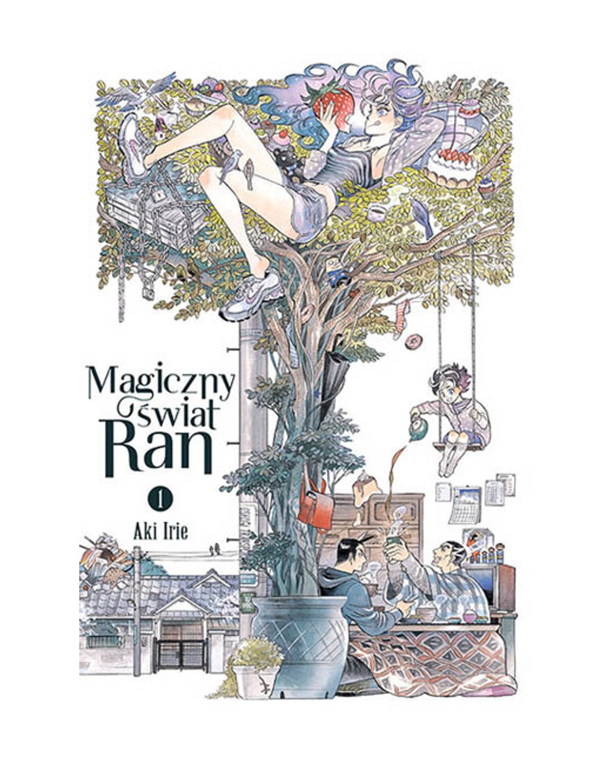 Magiczny świat Ran - Tom 1 — okładka mangi