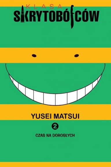 Ansatsu Kyoushitsu tom 2 — okładka mangi