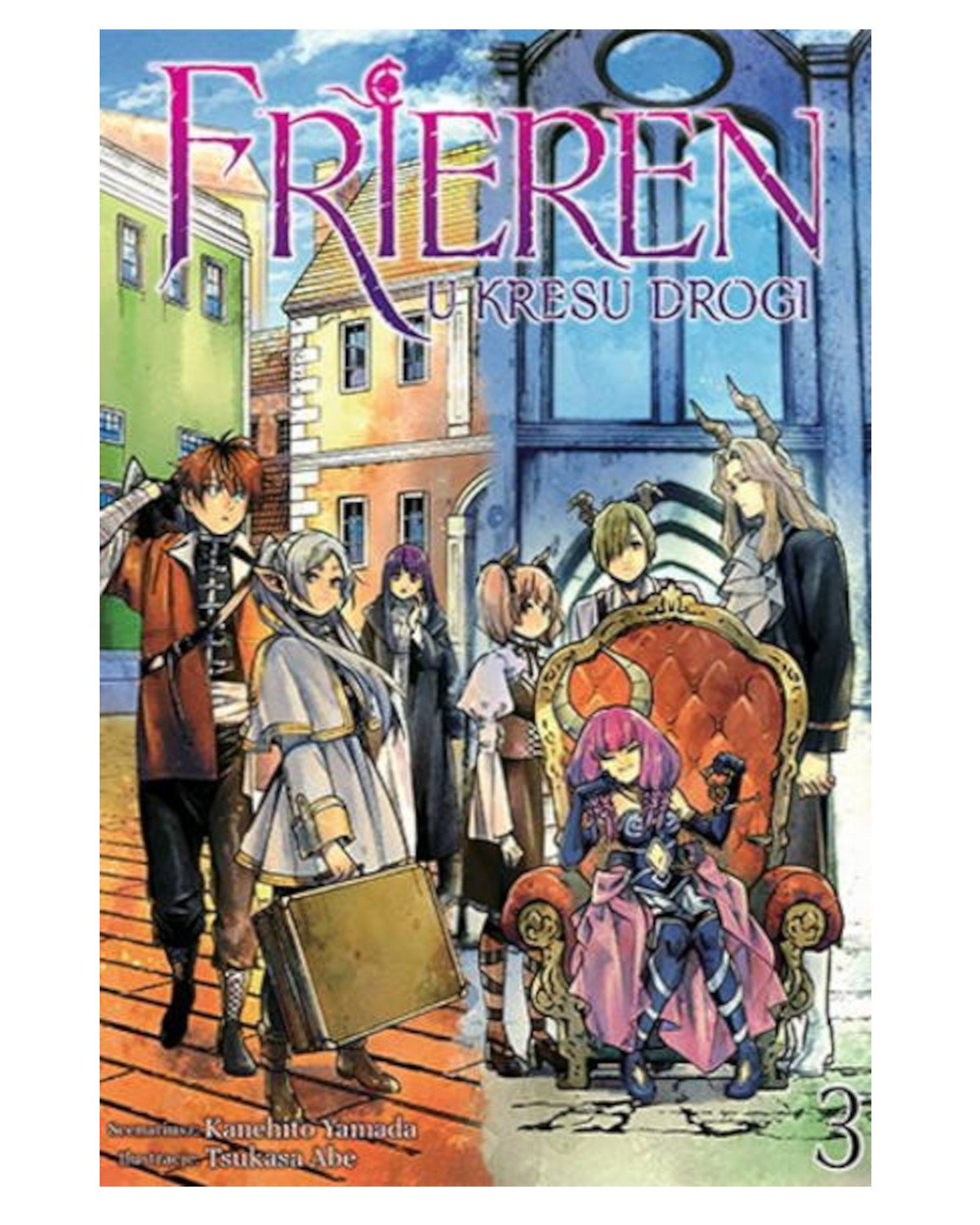 Frieren u kresu drogi - tom 3 — okładka mangi