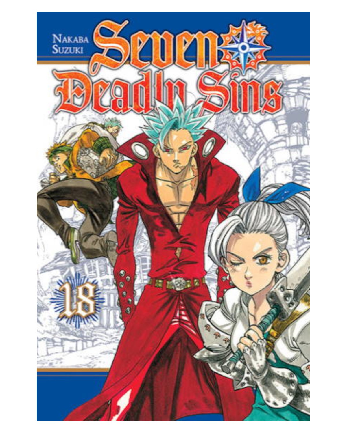 Seven Deadly Sins - tom 18 — okładka mangi