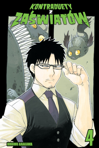 Kontraduety z Zaświatów - tom 4 — okładka mangi