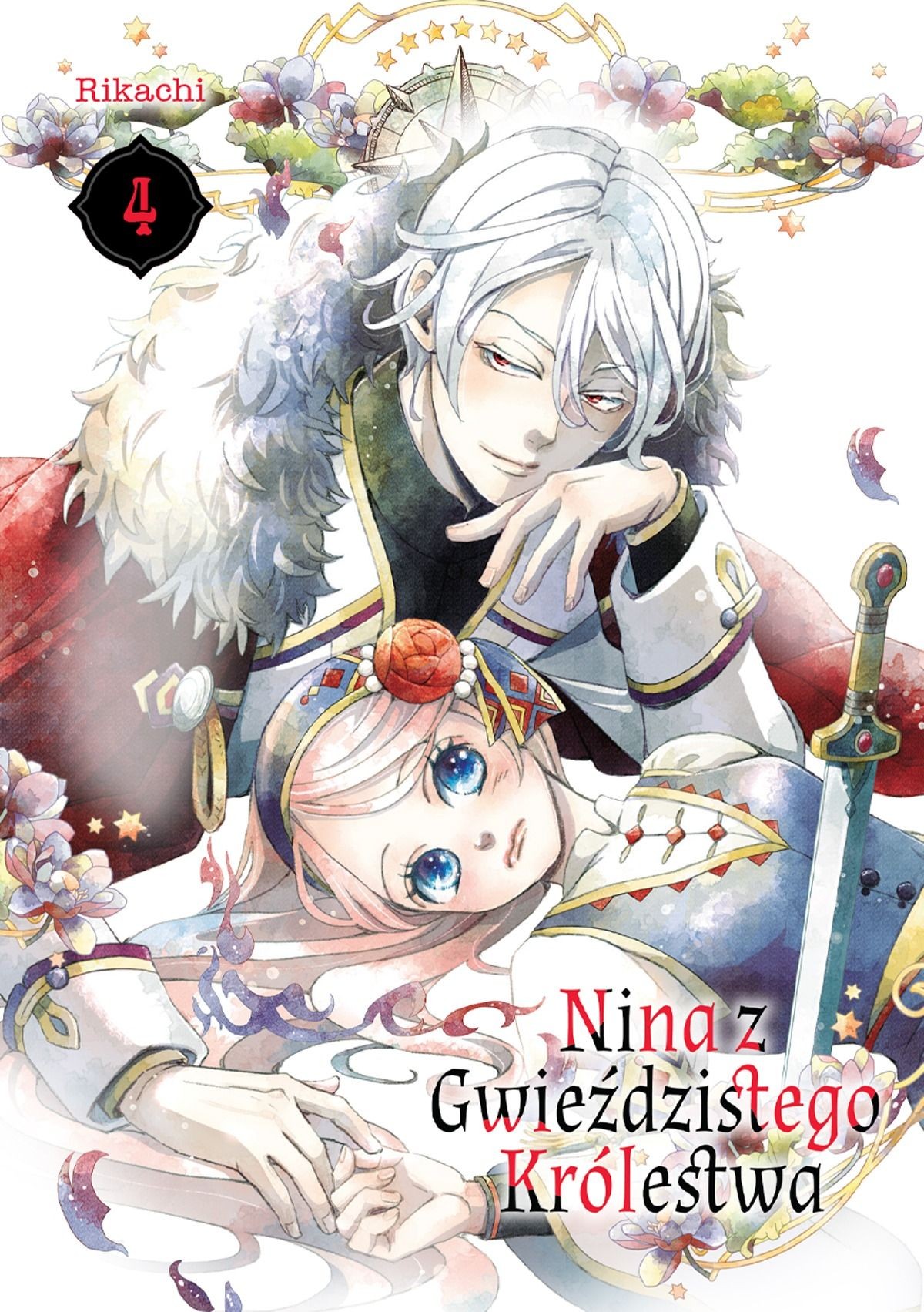 Nina z Gwieździstego Królestwa - tom 4 — okładka mangi