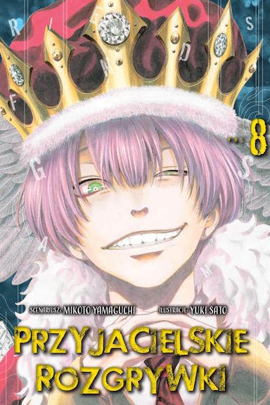 Przyjacielskie Rozgrywki - tom 8 — okładka mangi