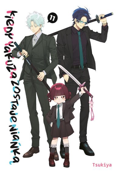 Kiedy Yakuza zostaje niańką - tom 11 — okładka mangi