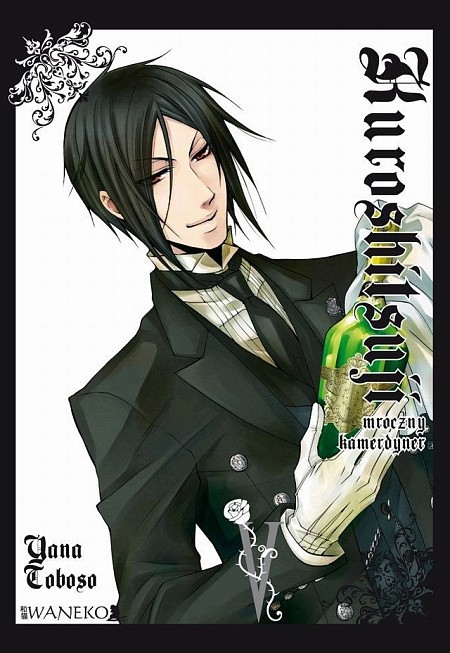 Okładka mangi (Waneko) Kuroshitsuji - tom 5