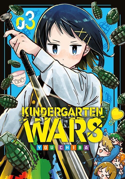 Kindergarten Wars - tom 3 — okładka mangi
