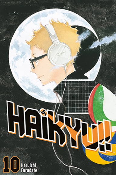 Haikyu!! - tom 10 — okładka mangi