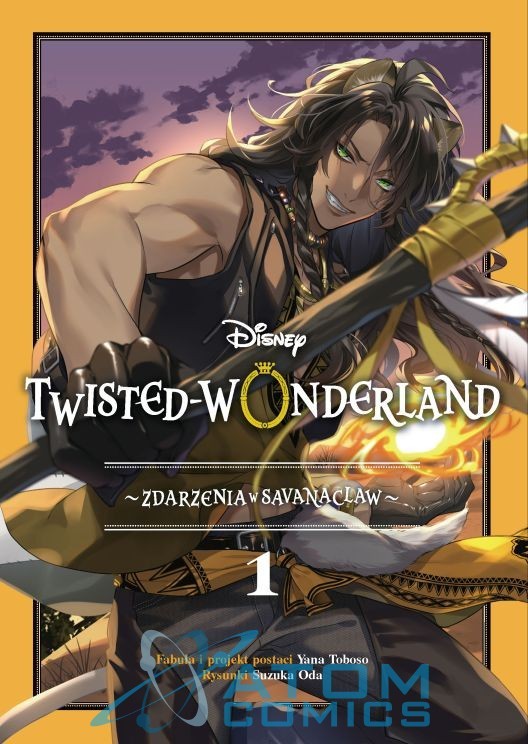 Twisted-Wonderland - Zdarzenia w Savanaclaw - tom 1 — okładka mangi