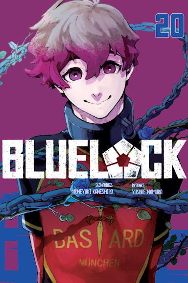 Blue Lock - tom 20 — okładka mangi