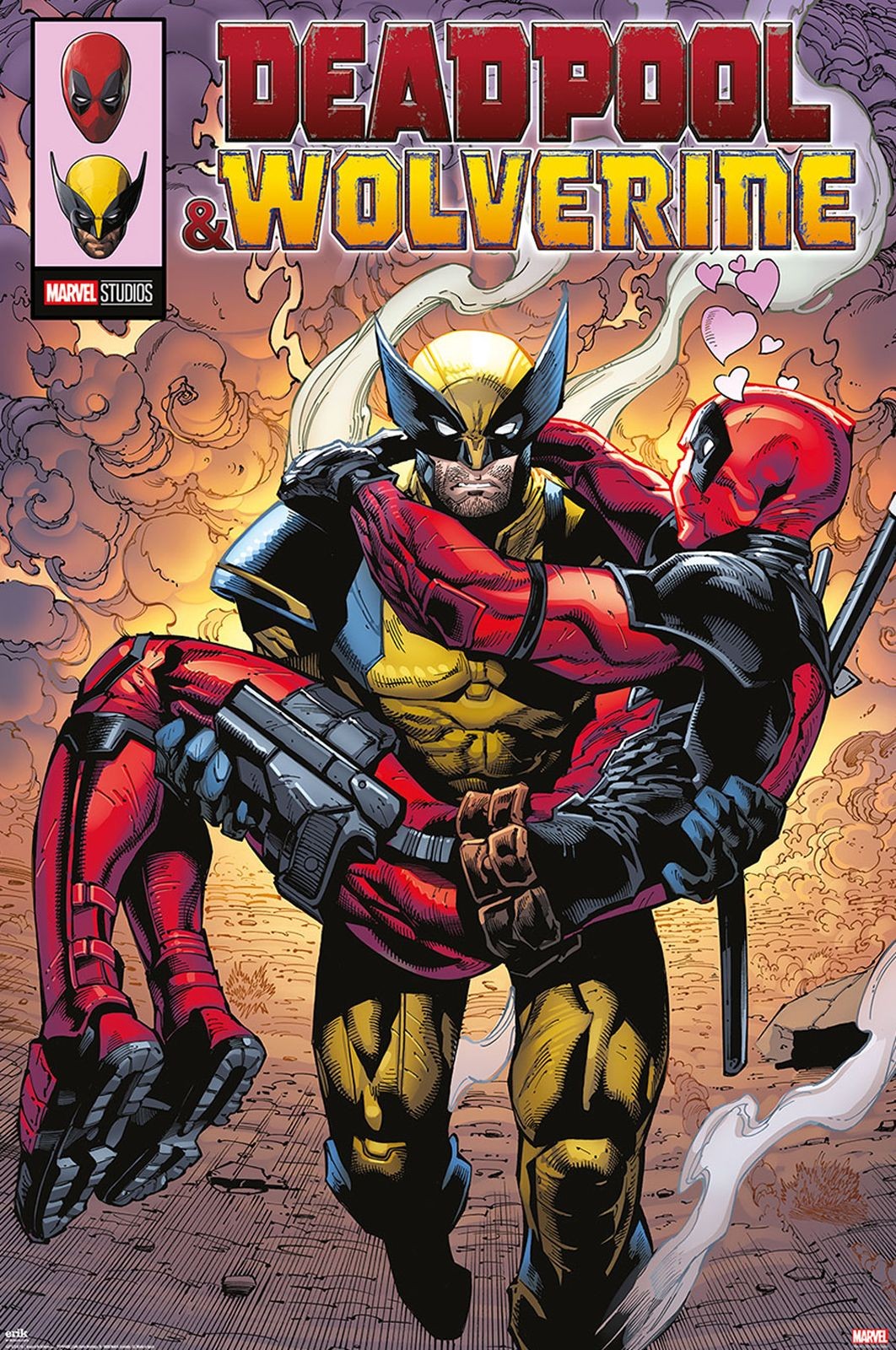 Plakat - Deadpool and Wolverine (GPE5878)
