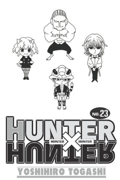 Hunter x Hunter - tom 23 — okładka mangi