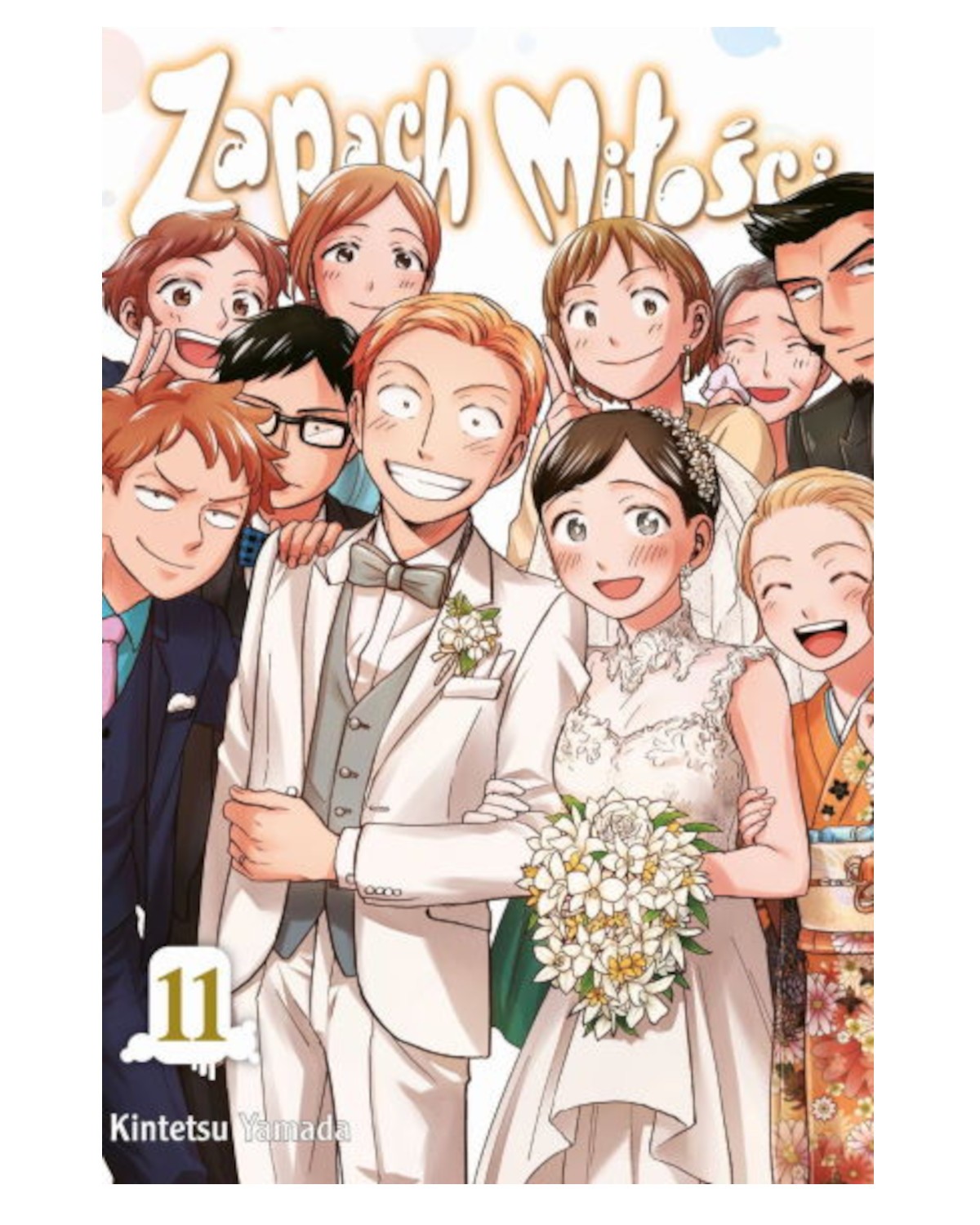 Zapach Miłości - tom 11 — okładka mangi