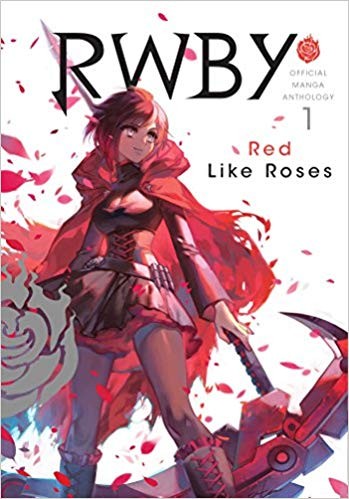 Okładka mangi (Yen Press) Rwby: Official Manga Anthology (Eng.) - Tom 1