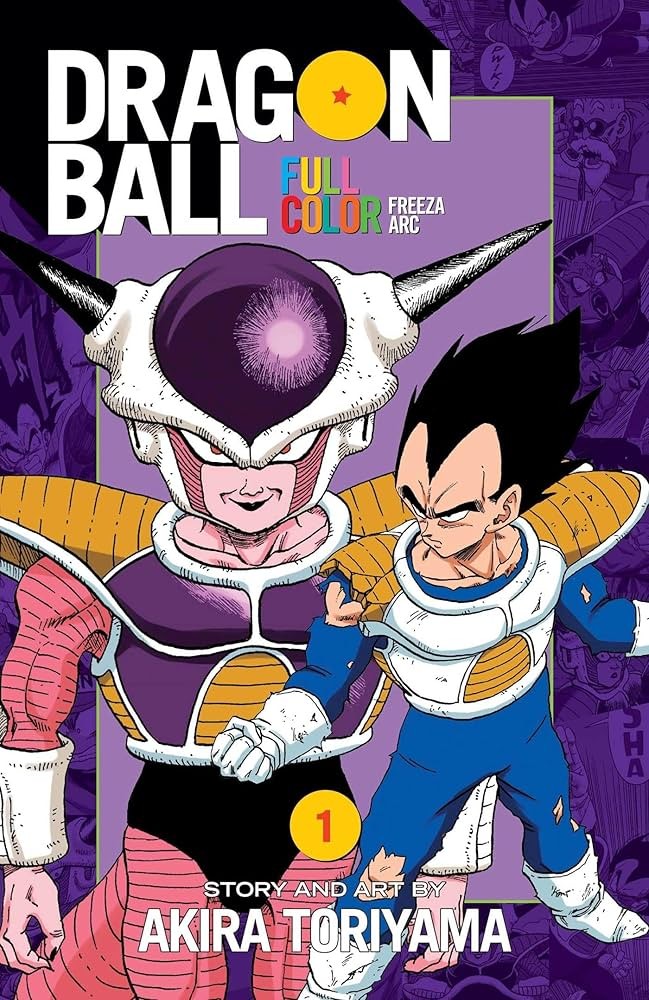 Okładka mangi (Viz Media) Dragon Ball Full Color Freeza Arc - tom 1 (eng.)